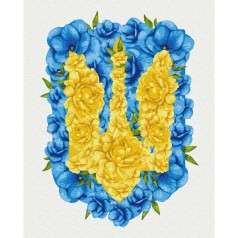 Картина по номерам "Цветущий герб ©Светлана Драб" ★★