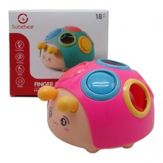 Пальчиковая игра "Божья коровка" (розовая)