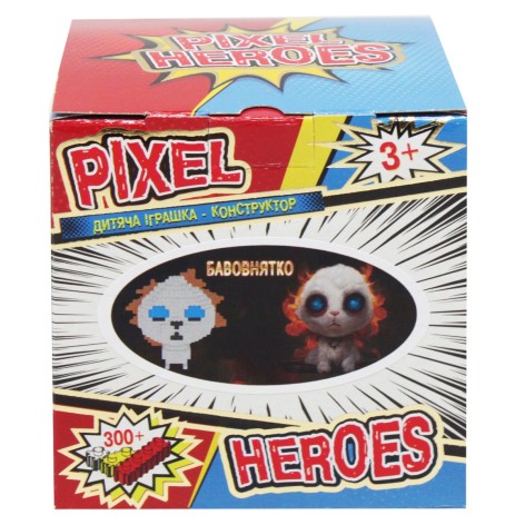 Конструктор "Pixel Heroes: Хлопок", 457 дет.