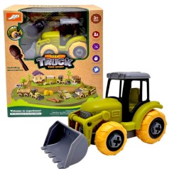 Ігровий набір (трактор,інструменти,аксесуари) у короб.18,8*8,8*22,5см