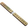 Сувенирные ножи "DOUBLE TANTO GOLD", дерево