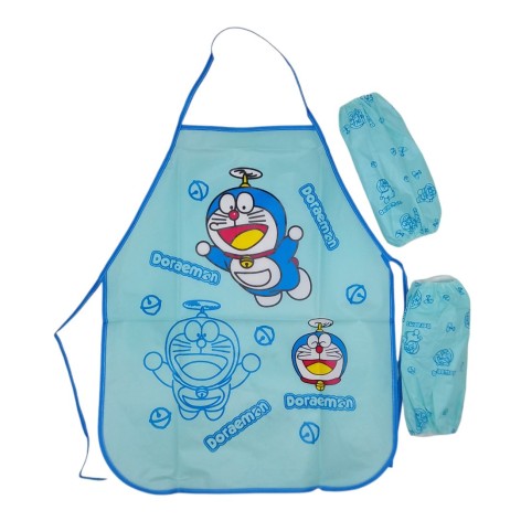 Фартук для творчества "Doraemon", голубой