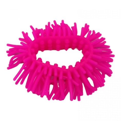 Браслет-антистресс силиконовый (розовый)