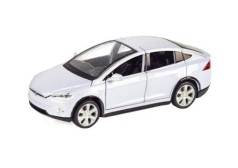Машинка "Tesla Model X" из серии "Автопром" (белая)
