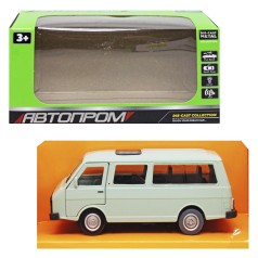 Машинка металлическая "АВТОПРОМ: Микроавтобус", мятная