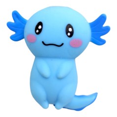 Аксолотль, піна  блакитний