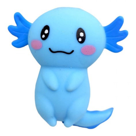 Аксолотль, піна  блакитний