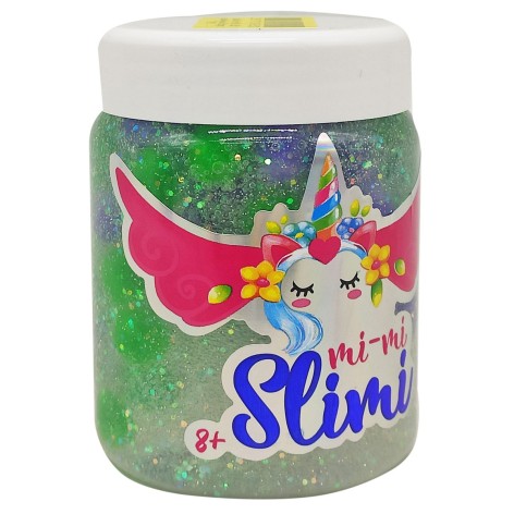 Слайм "Mi-mi Slimi", 150 г, зеленый+синий