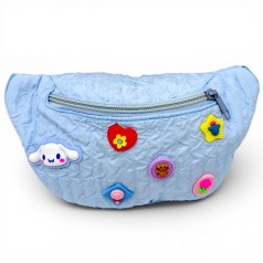 Дитяча напоясна сумочка "Sanrio" одне відділення, в пакеті (БЛАКИТНА ВИД 2)