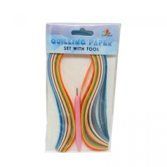 Наборы бумаги для квиллинга,150 листов,380х5мм,15цветов