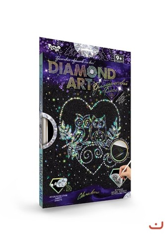 Набір для творчої творчості "DIAMOND ART", "Совушки"