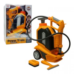 Мойка помповая система закачки воды, механический принцип, скребок, губка, тряпка, в коробке