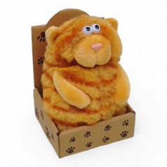 М'яка іграшка Кіт рудий 13 см