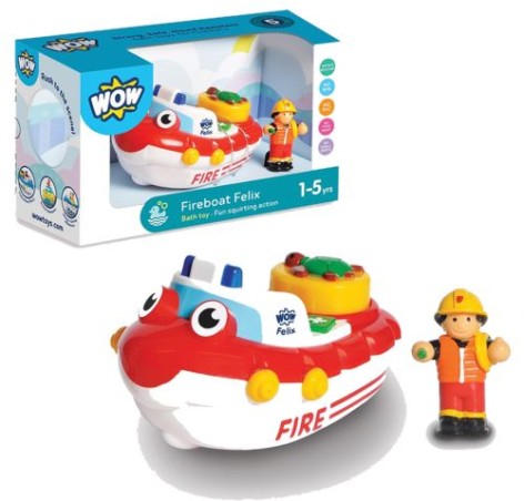 Іграшка для ванної "Wow Toys: Пожежний човен"