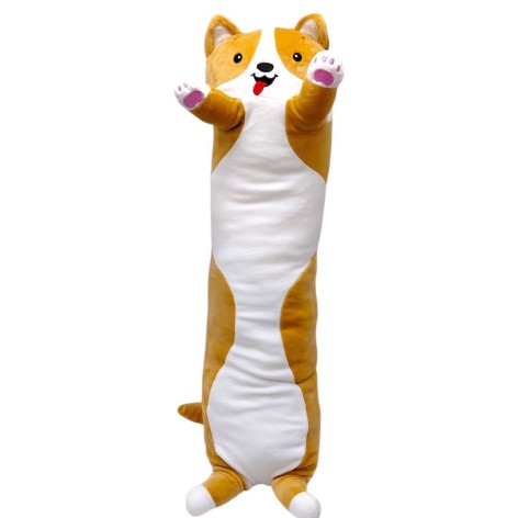 Мягкая игрушка-gодушка "Пес Батон" 70 см (Рыжий)