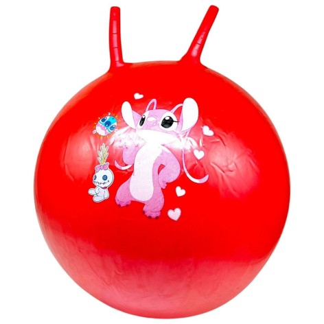 Мяч для фитнеса герой, диаметр 50 см (красный)