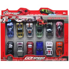 Набор машинок "Top racing cars", 12 шт.