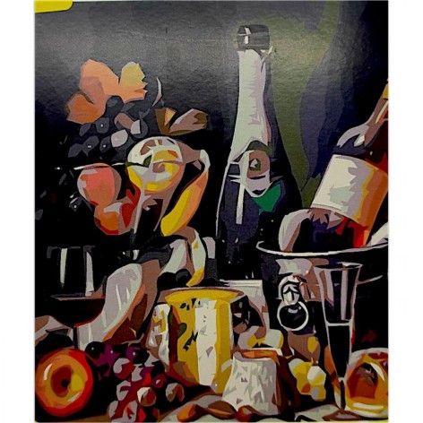 Картина по номерам "Ужин гурмана" 40*50