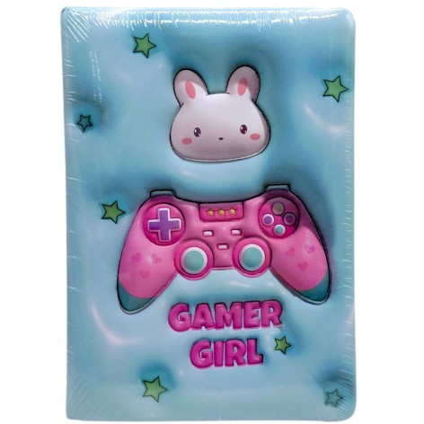 Блокнот 3D Зайка, формат а5 (МЯТНЫЙ)