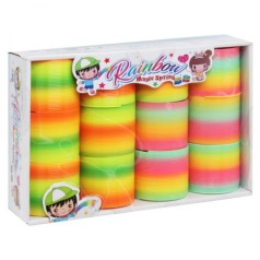 Игровая пружинка "Радуга", 12 штук