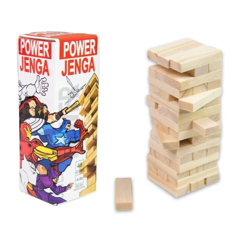 Настільна гра "Power Jenga" 48 брусків (укр)