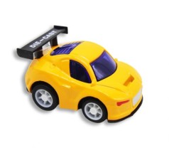 Машинка гоночна, жовта