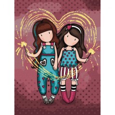 Картина за номерами "Fireworks Santoro Gorjuss Collection" 30х40 см