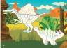 Книга "Первые раскраски. Динозавры" укр