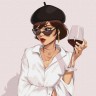 Картина по номерам "Парижский стиль" ★★★