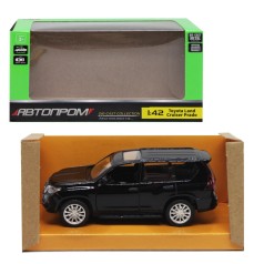 Машинка металлическая "АВТОПРОМ: Land Cruiser Prado", черная