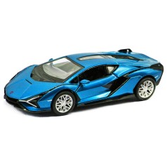Машинка металлическая "Lamborghini Sian FKP 37", голубой