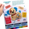 Интерактивная игрушка "Песик", батарь, стихи, мелодии, фразы, песня, короб. 21*17*26 см