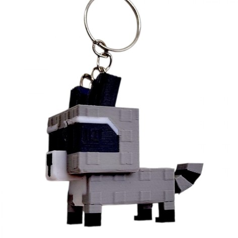 3D Брелоки ROBLOX RACCOON / ЕНОТ GAG KEYCHAIN. РОБЛОКС, 3D печать