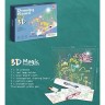 Доска для рисования "Динозавры", подсветка, стирающиеся маркеры, шаблоны, 3D очки