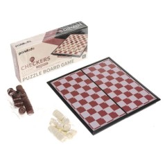 Настольная игра "Шашки классические" (магнитные)