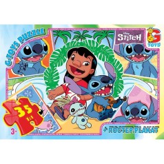 Пазлы из серии Stitch, 35 элементов