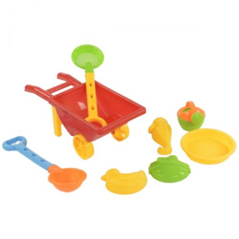 Пісочний набір із тачкою "Beach Toys"