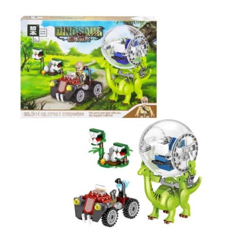 Пластиковый конструктор "Dinosaur", 175 дет
