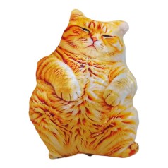 Игрушка мягкая "Кот рыжий" размер 33 см