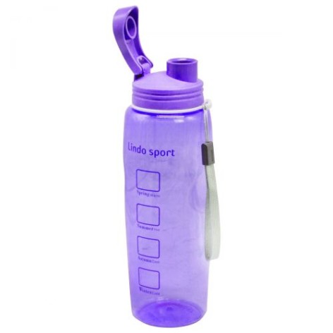 Спортивна пляшка для води, 500 мл (фіолетова)