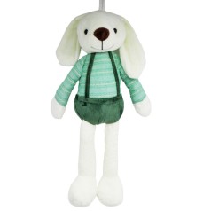 Игрушка зайчик в зеленом