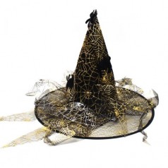 Шляпа "Halloween" золотистый