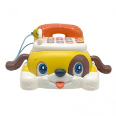 Телефон-каталка (ЖЕЛТЫЙ)