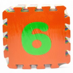 Пазли фомові килимок EVA (10шт) 30х30х1 см