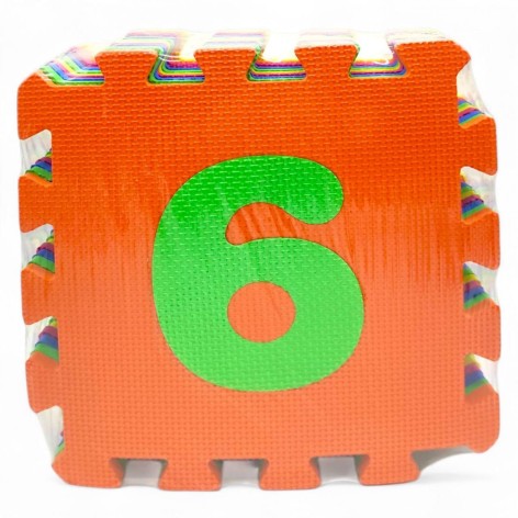 Пазли фомові килимок EVA (10шт) 30х30х1 см