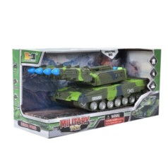 Танк ст. HS8012B батарейка. свет, короб. 31*13,5*15,5см