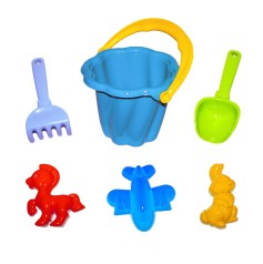 Песочный набор Ромашка №1 голубой