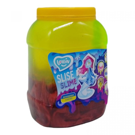 Слайм-антистресс "Lovin: Big slime", салатовый+бронза