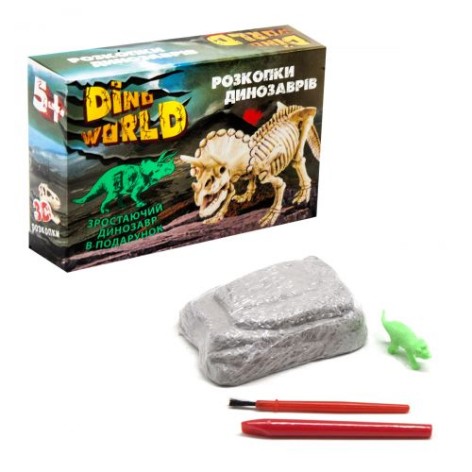 Розкопки "Dino World: Трицератопс", міні