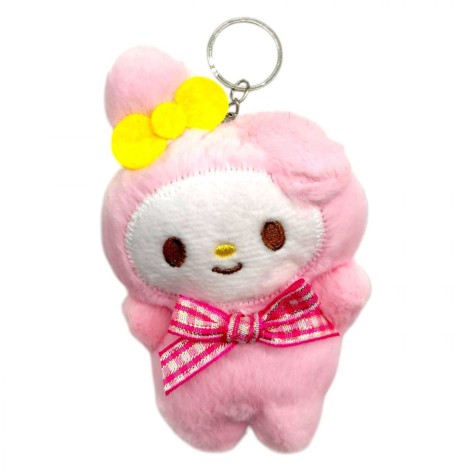 Мягкая игрушка-брелок "АНИМЕ. САНРИО - МАЙ МЕЛОДИ" (РОЗОВЫЙ)